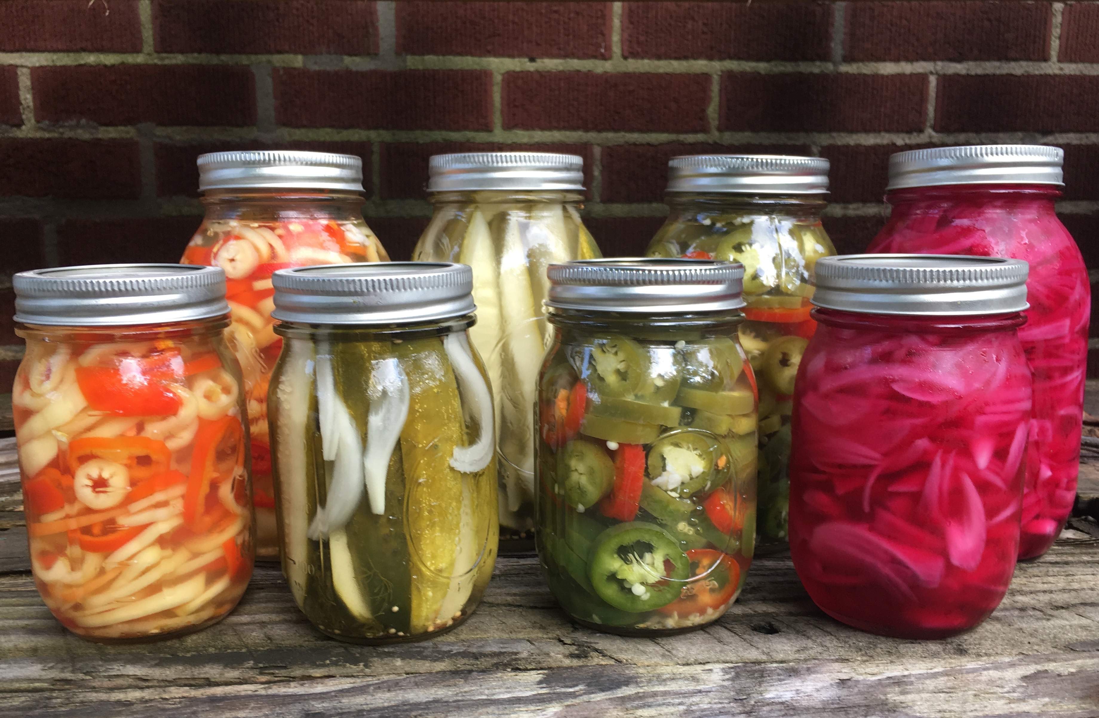 WV Culinary Team: Pickling peppers, cucumbers and onions in the fridge