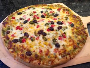 Mexican Pizza with Jalapenos